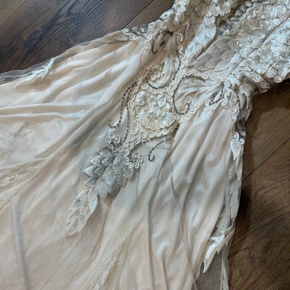 Vintage Y2K Beaded Dress Vintage Beaded Dress Sue Wong Vintage Wedding Dress - Picture 7 of 17